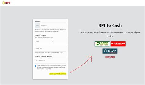 bpionline express.com|Send Money to Our Payout Partners Using BPI .